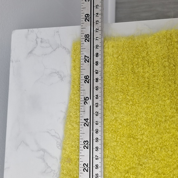 SCOOP Women's Cozy Funnel Neck Tunic Sweater Yellow XL - Picture 10 of 13